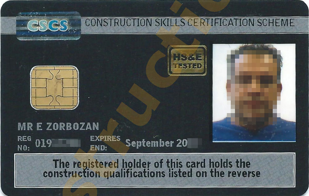 CSCS Black Card