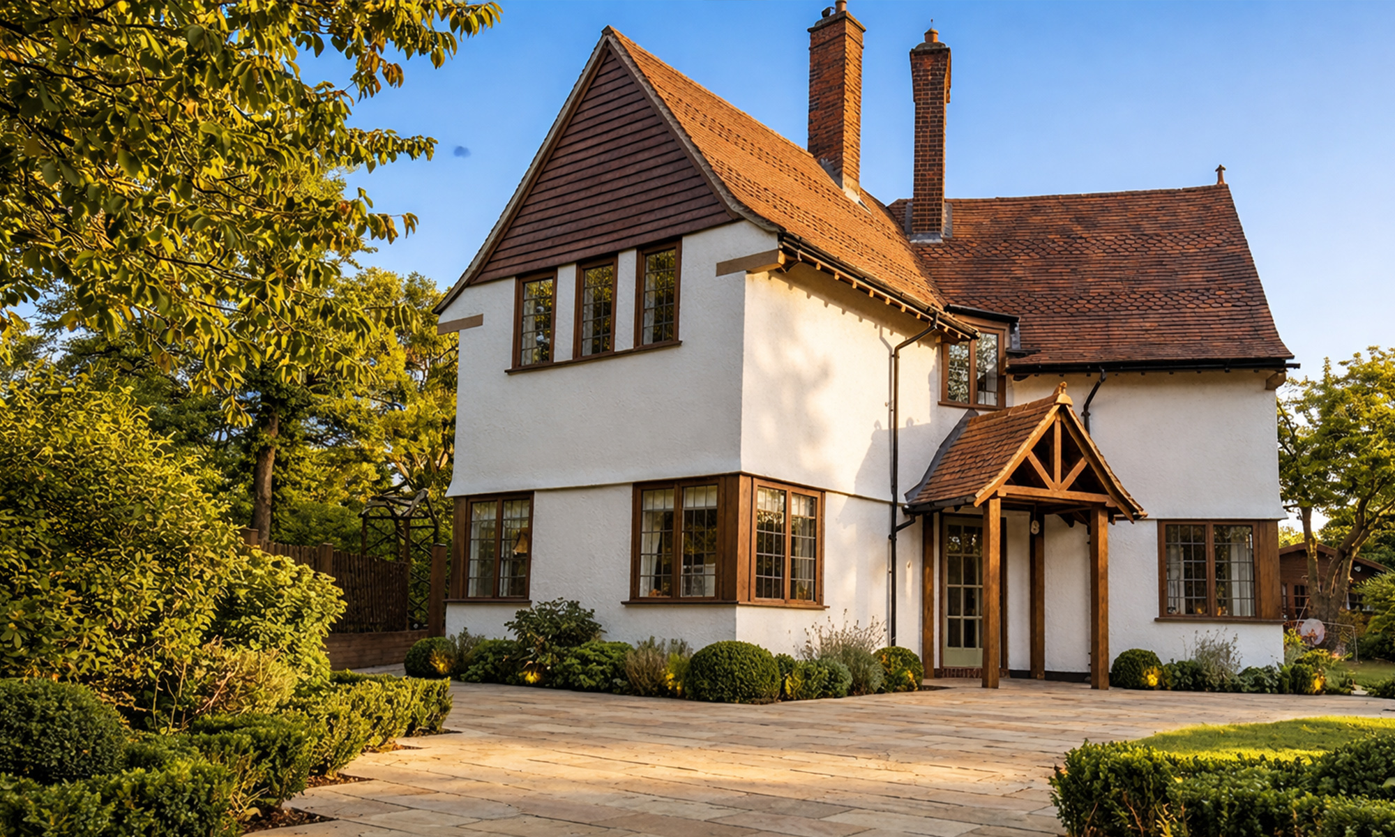 Self Cleaning Render in Heartley Longfield Kent