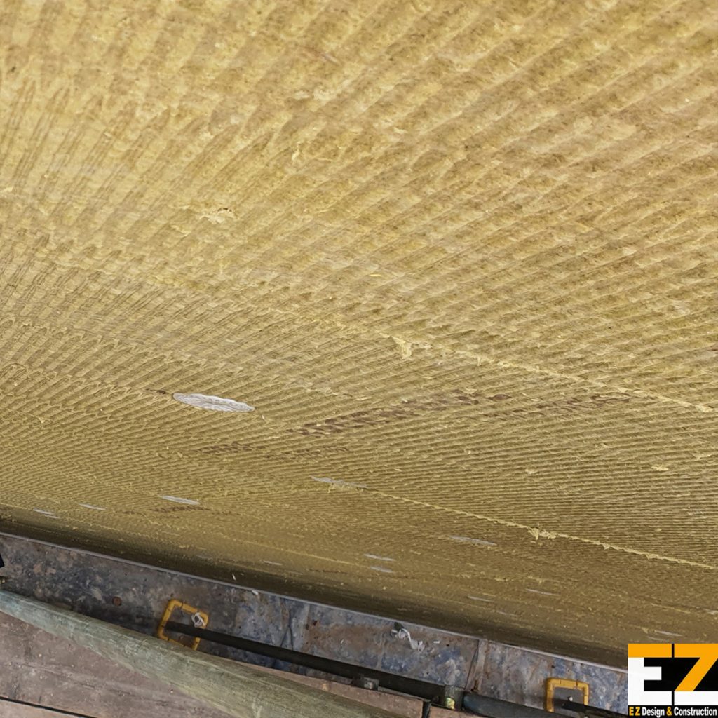 External Wall Insulation Sundridge Bromley – 100mm Rockwool mineral wool installed